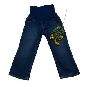 Motherhood Maternity Dark Wash Denim Jeans Size Small